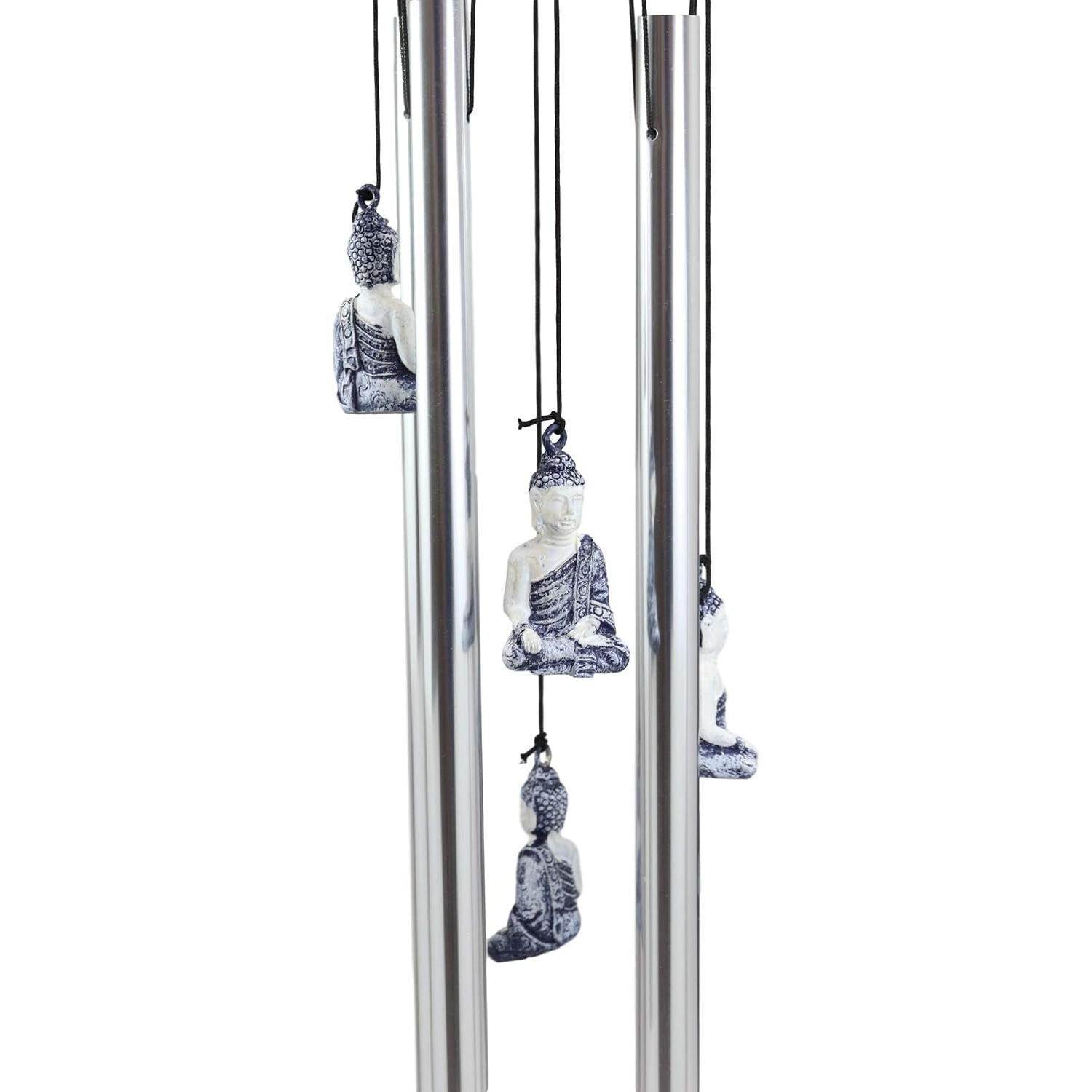 Campana de Viento Buda Meditador Ebros Gift 58 cm Decoración