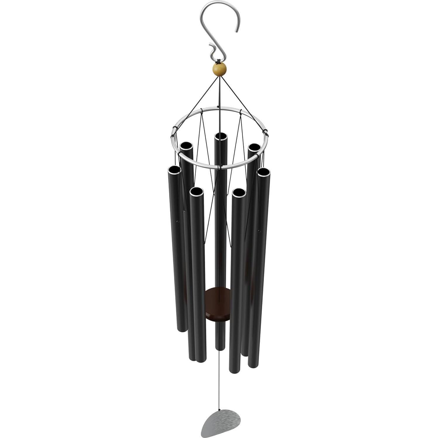 Campanas de Viento ARCHETYPE BRANDS 112 cm 528Hz Negro