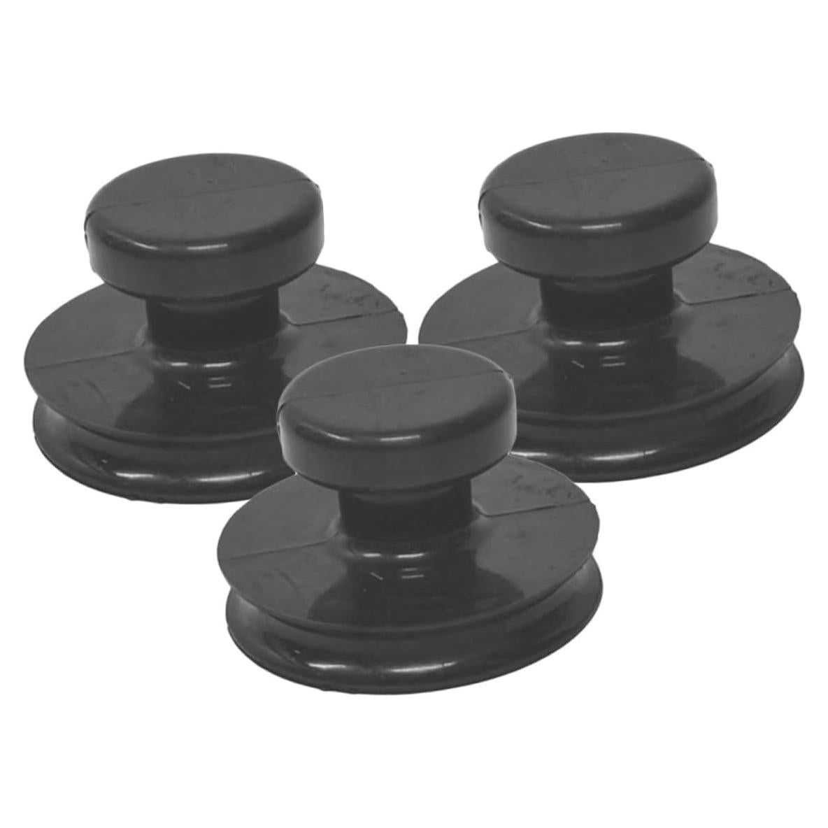 Mikinona Ventosas de Goma para Cuencos Cantores 3 Pcs
