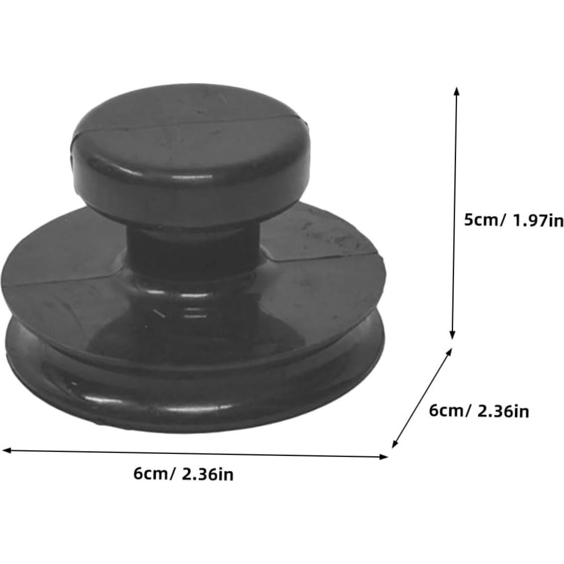 Mikinona Ventosas de Goma para Cuencos Cantores 3 Pcs