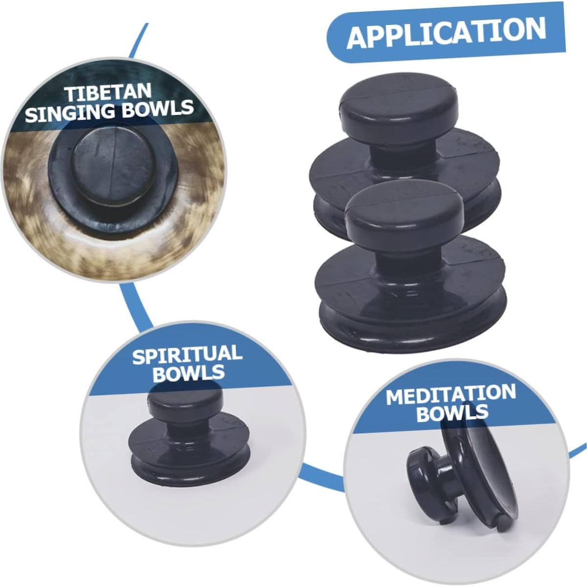 Mango de Ventosa para Cuenco Sonoro Homoyoyo - Estabilizador de Goma