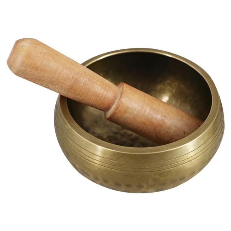 Cuenco Tibetano de Cobre Puro 13cm para Meditación y Yoga