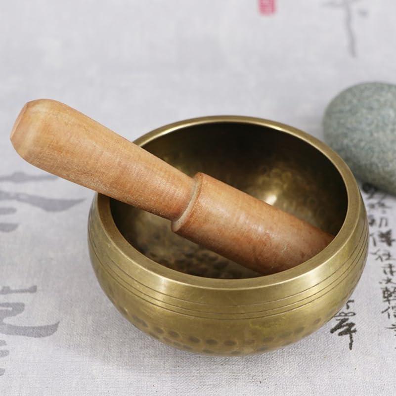 Cuenco Tibetano de Cobre Puro 13cm para Meditación y Yoga