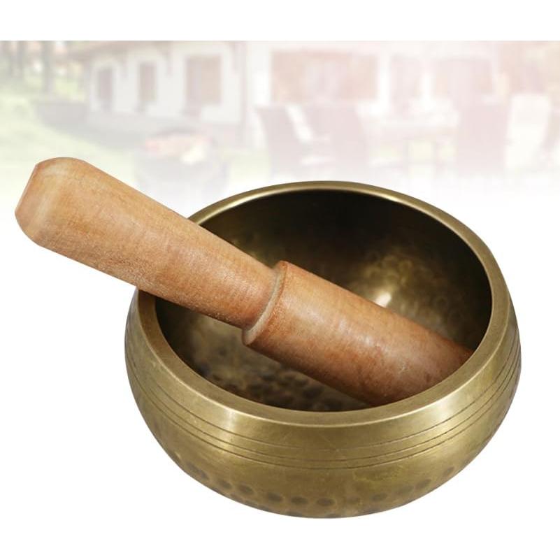 Cuenco Tibetano de Cobre Puro 13cm para Meditación y Yoga