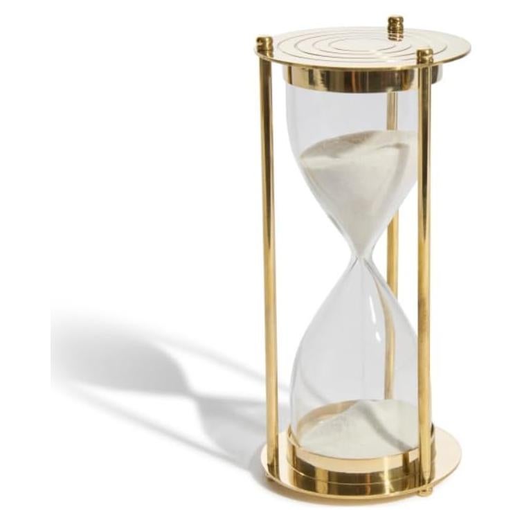 Reloj de Arena Dorado GLOBEDECOR 15.24 cm - 5 Minutos