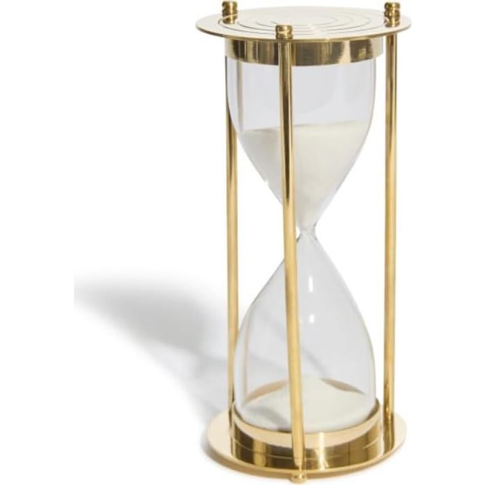 Reloj de Arena Dorado GLOBEDECOR 15.24 cm - 5 Minutos