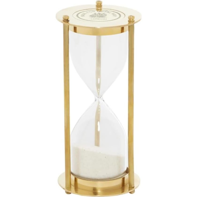 Reloj de Arena Dorado GLOBEDECOR 15.24 cm - 5 Minutos