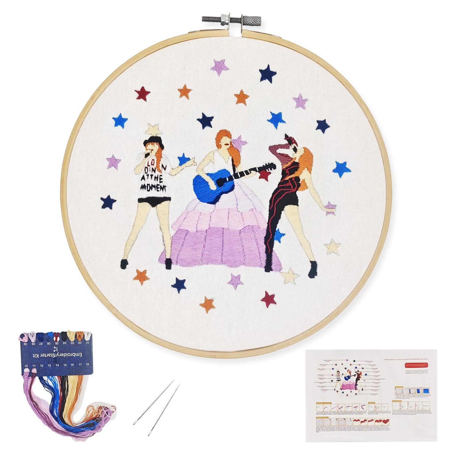 Kit de Bordado LETISH ST-1 para Adultos - Multicolor