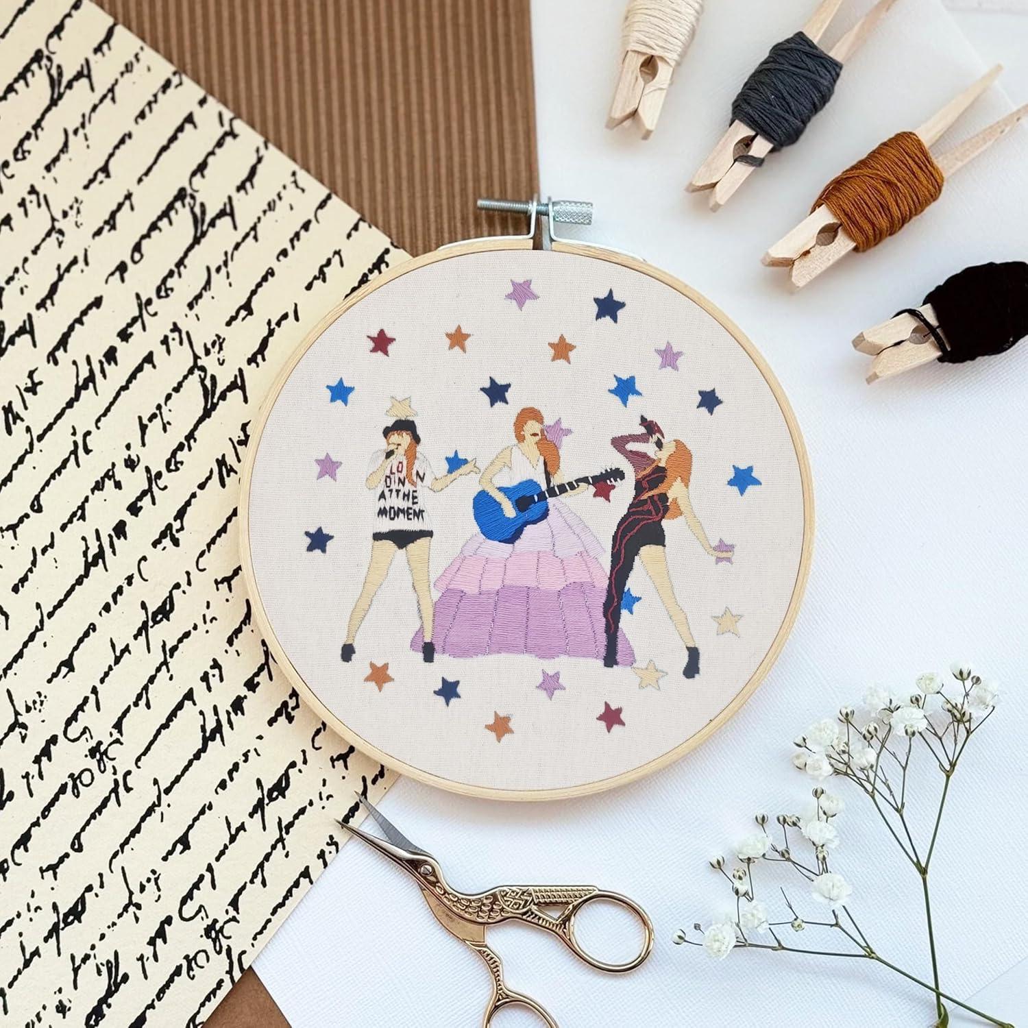 Kit de Bordado LETISH ST-1 para Adultos - Multicolor