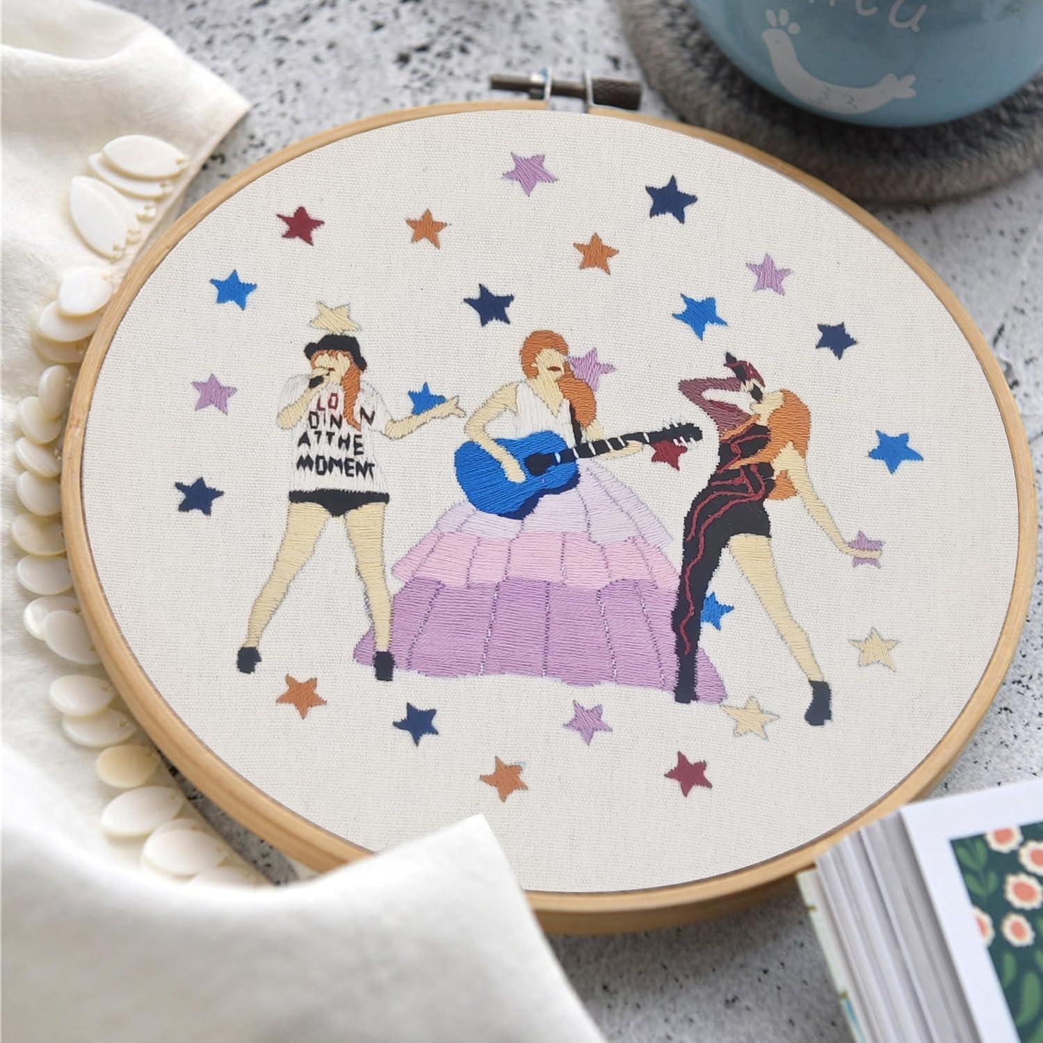 Kit de Bordado LETISH ST-1 para Adultos - Multicolor