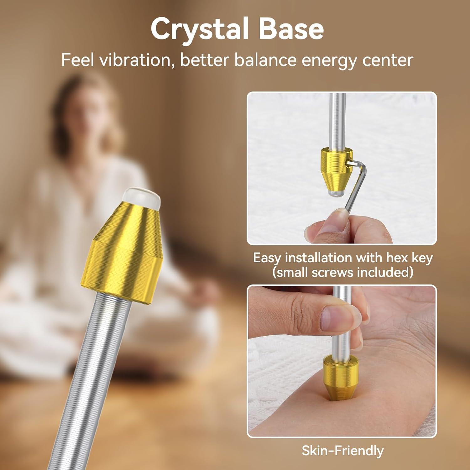 Juego de Diapasones de Sanación POGOLAB 128Hz 256Hz 512Hz