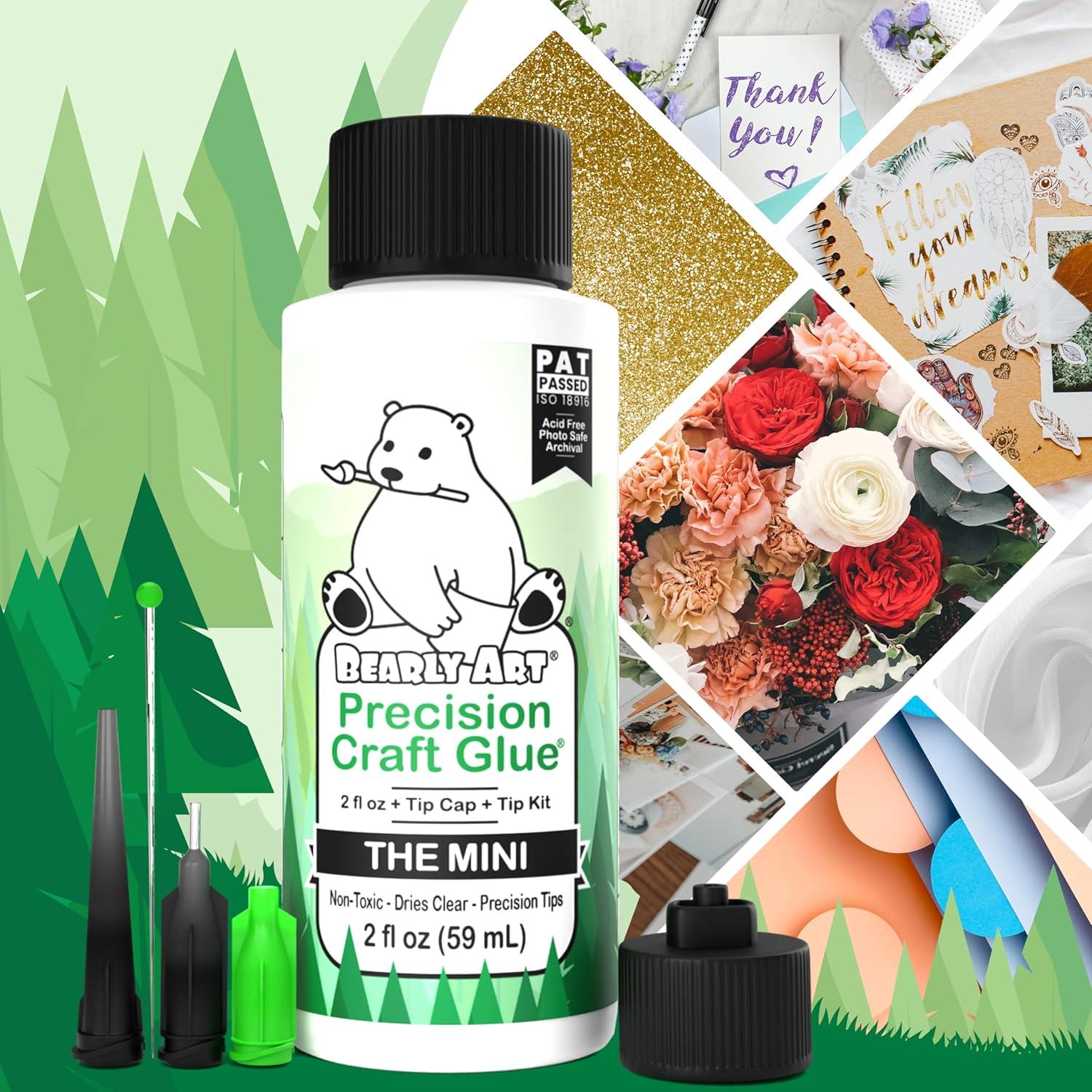 Pegamento Bearly Art Mini 60ml con Kit de Punta - Manualidades