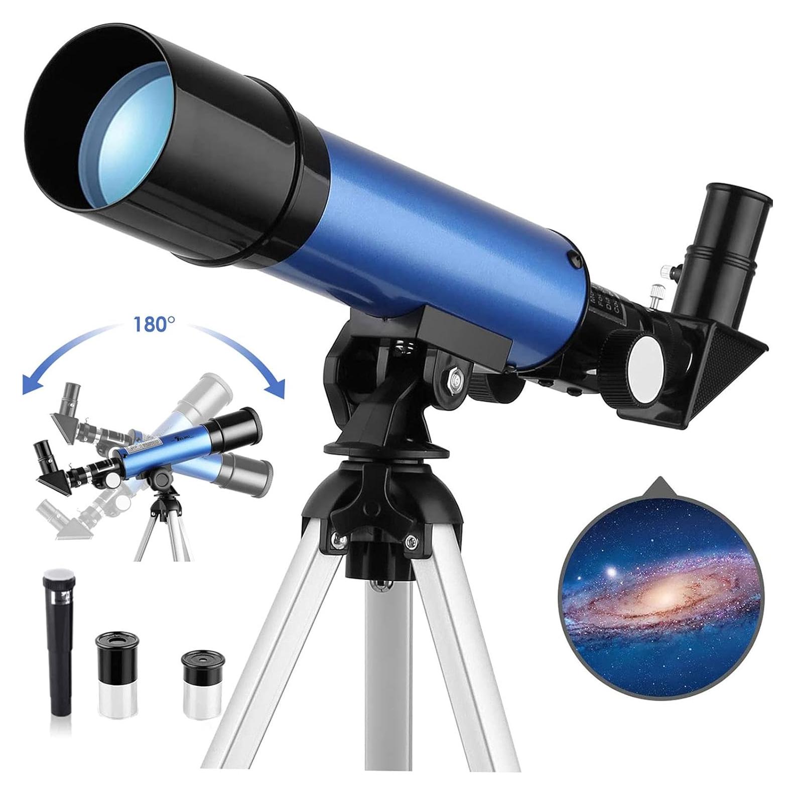 Telescopio Astronómico Brillianceice F36050 para Niños 90x