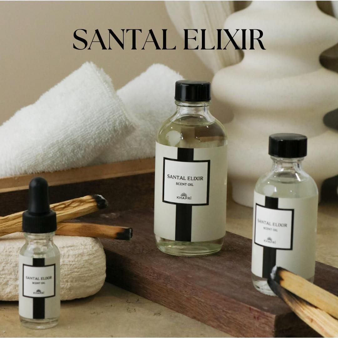Perfume para el Hogar KHAPRI Elixir de Sándalo 15mL Aceites Esenciales