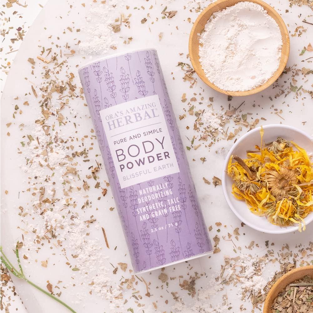 Polvo Corporal Libre de Talco Ora's Amazing Herbal 70.9 g