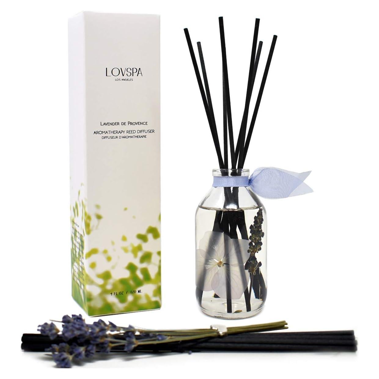 Difusor de Varillas LOVSPA 118ml Lavanda de Provenza Aromaterapia