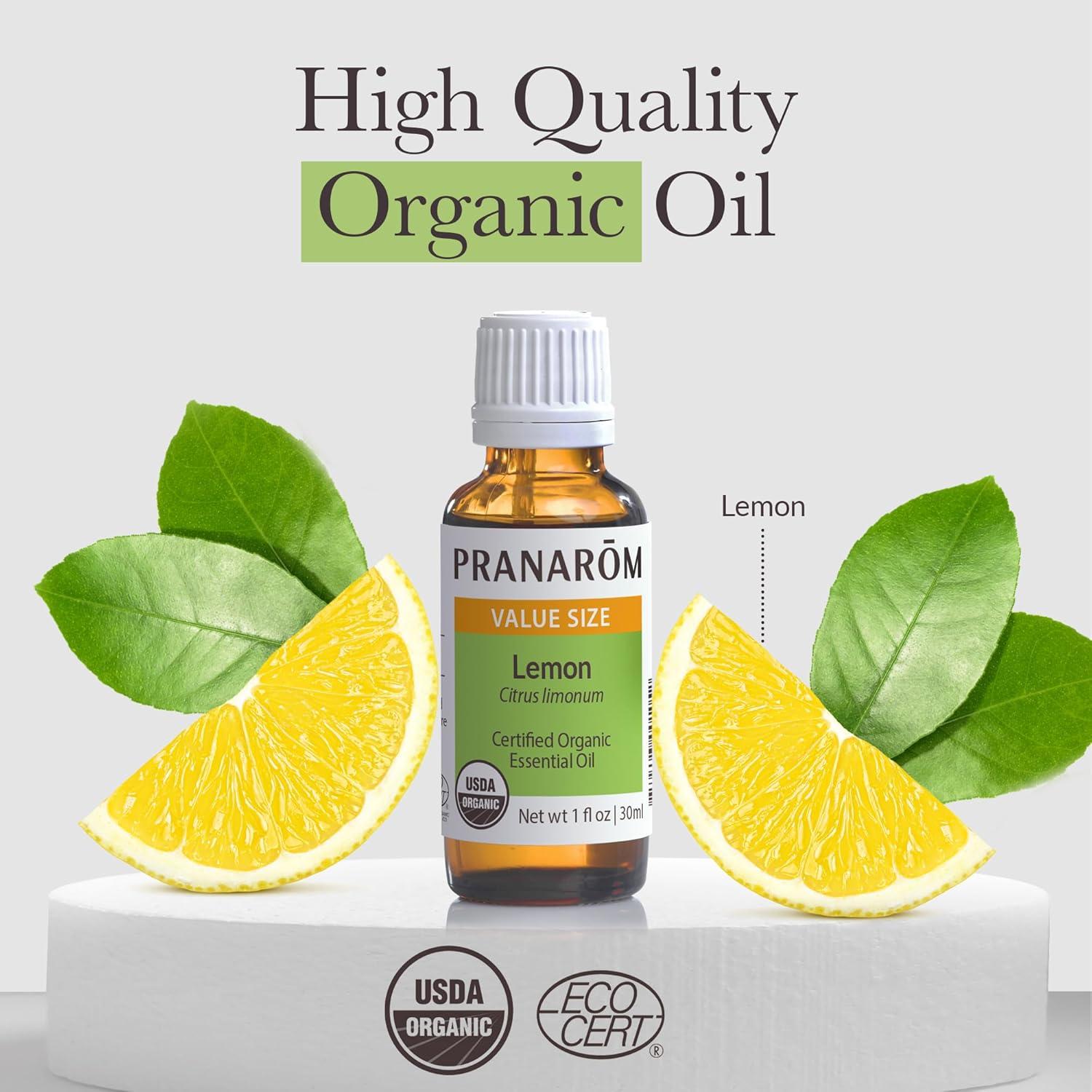 Aceite Esencial de Limón Pranarom 30ml - Orgánico y Puro