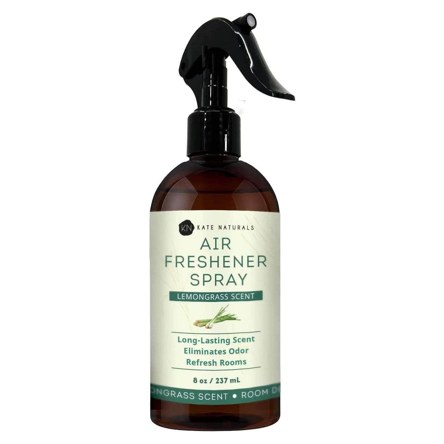 Spray Ambientador Natural Kate Naturals 236.6 ml Hierba Limón