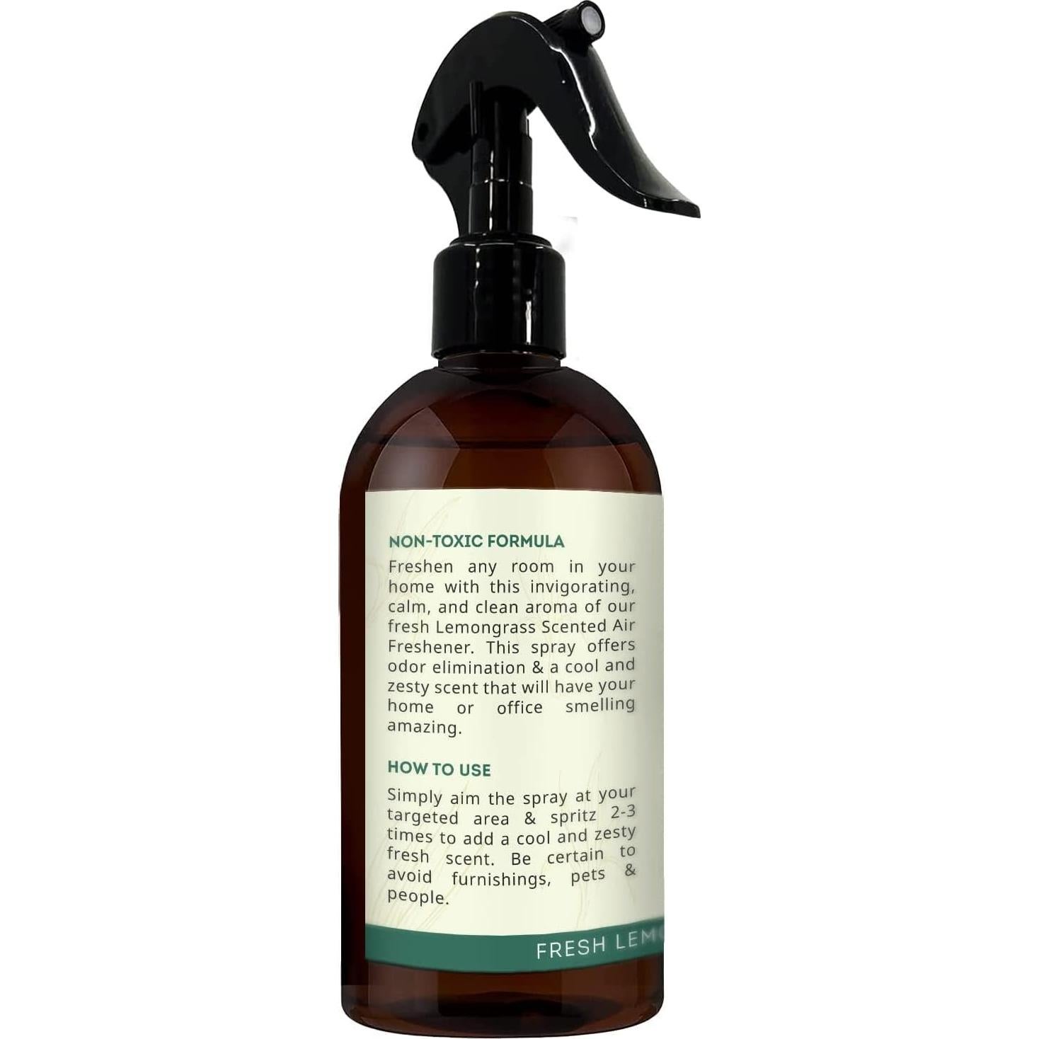 Spray Ambientador Natural Kate Naturals 236.6 ml Hierba Limón