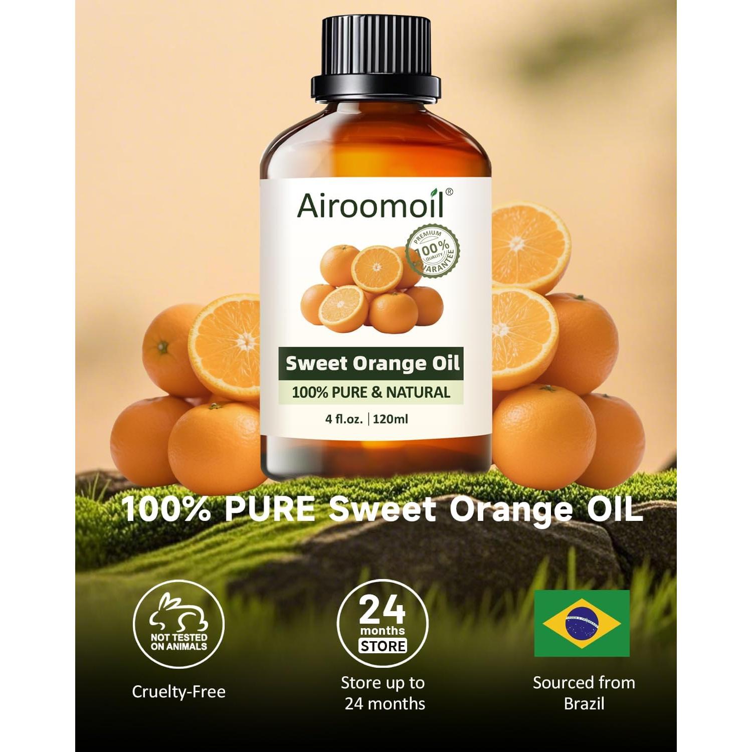 Aceite Esencial de Naranja Dulce 118 ml - Airoomoil