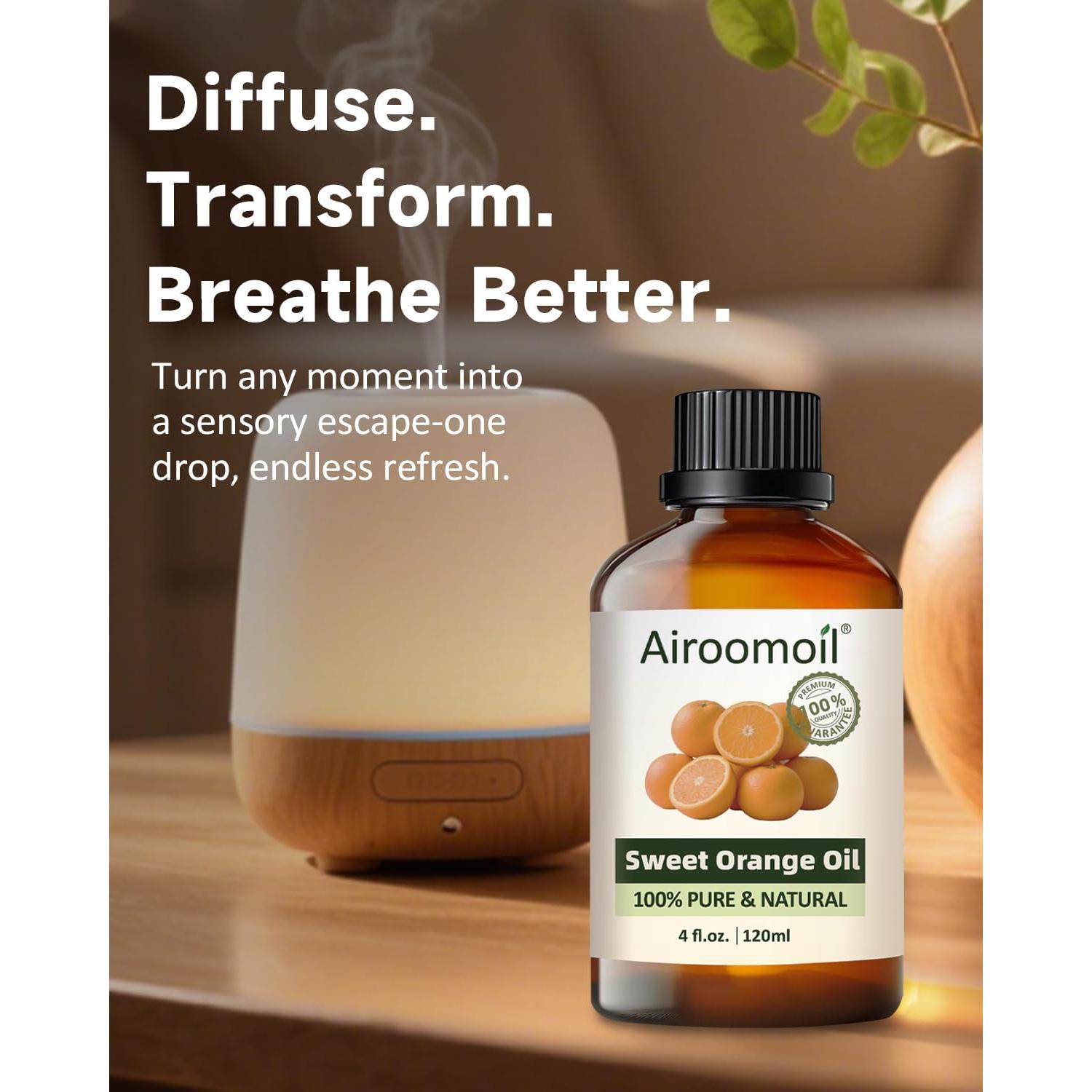 Aceite Esencial de Naranja Dulce 118 ml - Airoomoil