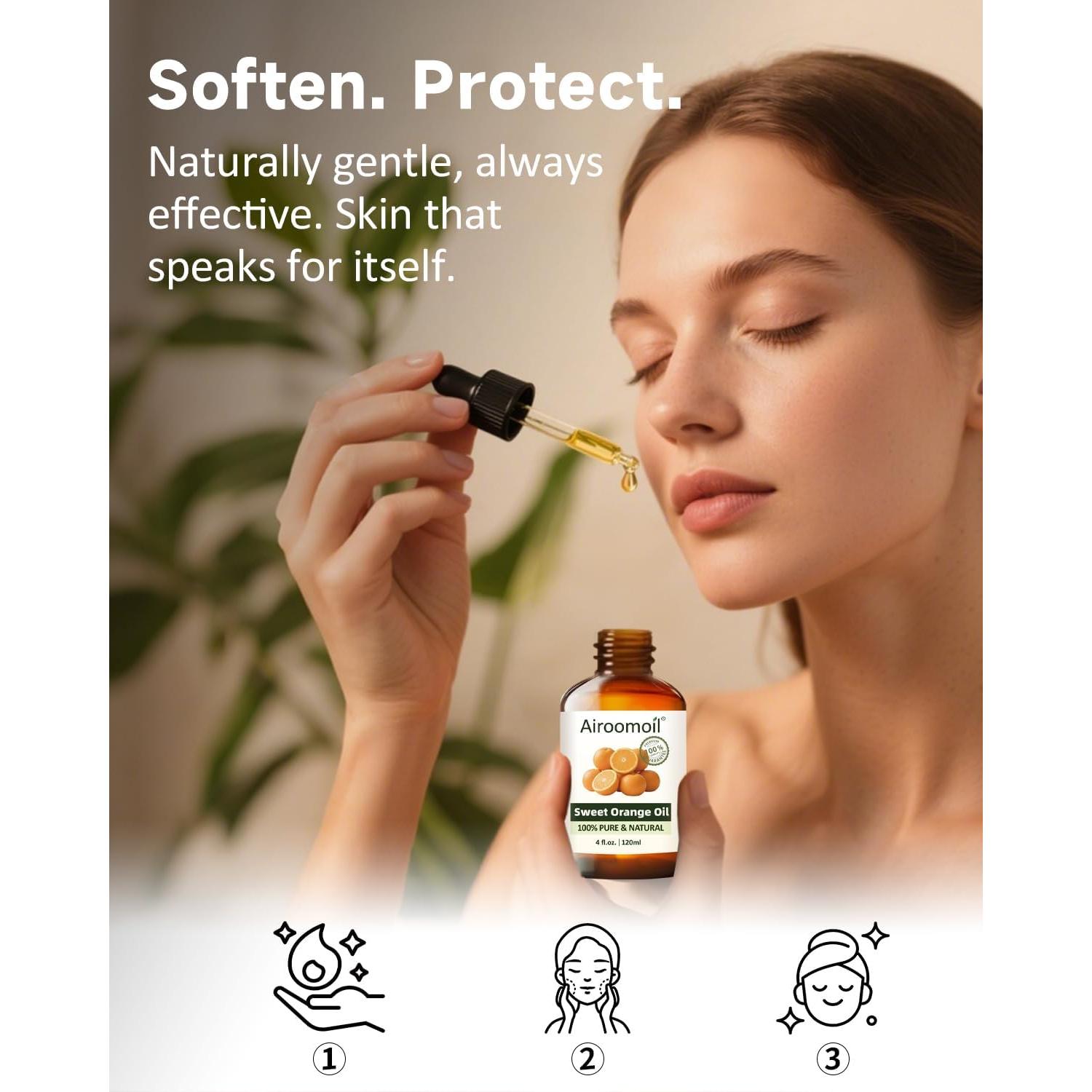 Aceite Esencial de Naranja Dulce 118 ml - Airoomoil