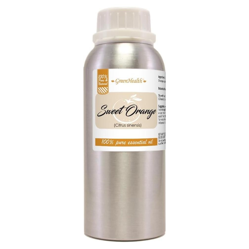 Aceite Esencial de Naranja Dulce GreenHealth 237 ml 100% Puro