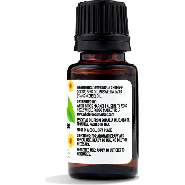 Incienso en Jojoba Whole Foods Market 14 g - Aceite Esencial