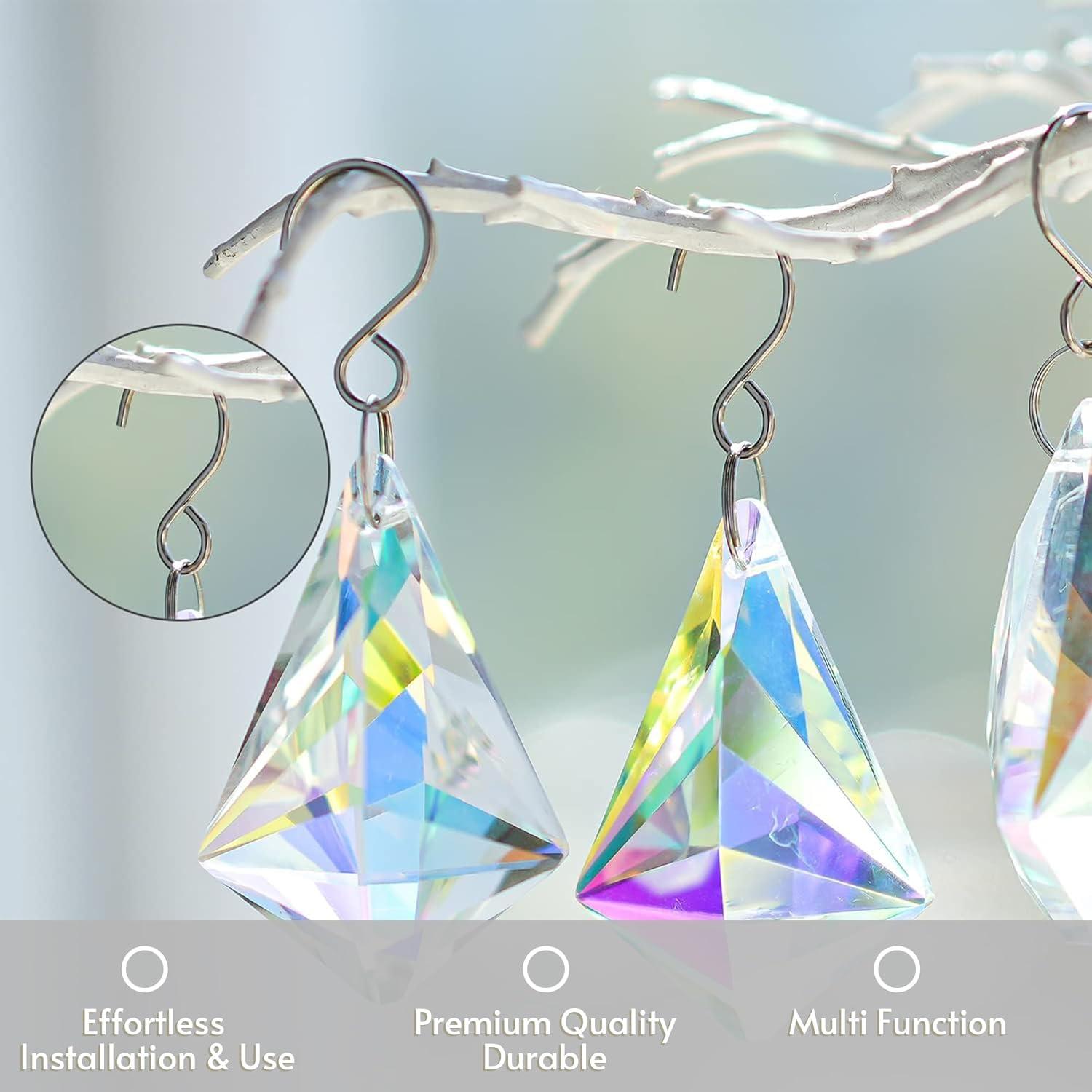 300 Ganchos en S de Acero Inoxidable H&D para Manualidades