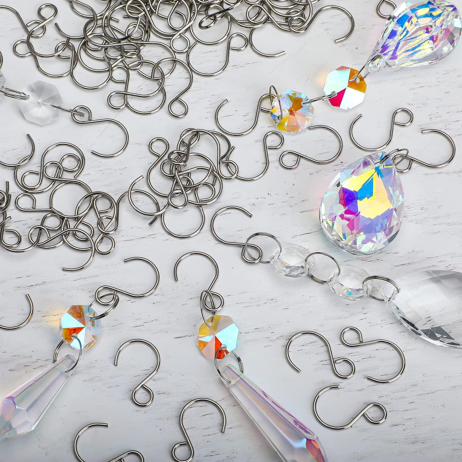 300 Ganchos en S de Acero Inoxidable H&D para Manualidades