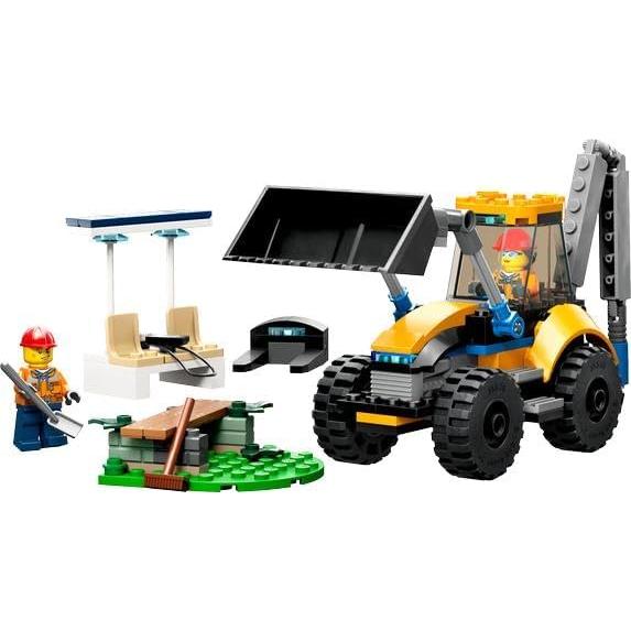LEGO City Excavadora de Construcción 60385 Juguete 148 Piezas