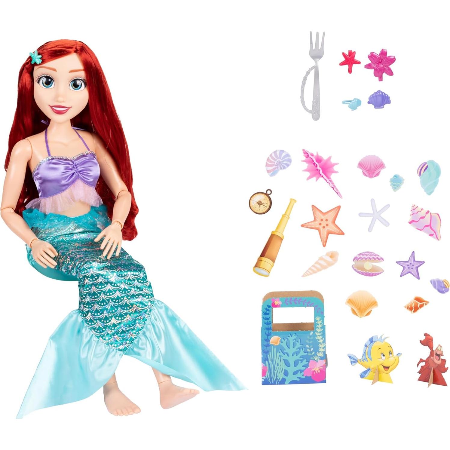 Muñeca Playdate Disney Princess Ariel 81 cm Articulada