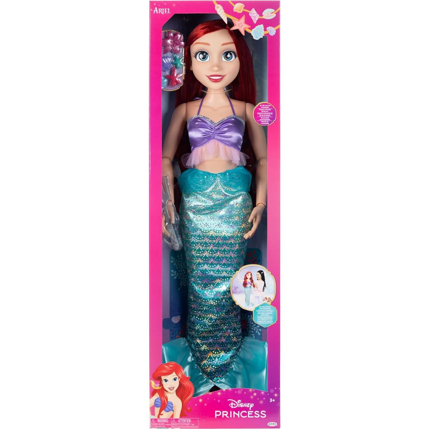 Muñeca Playdate Disney Princess Ariel 81 cm Articulada