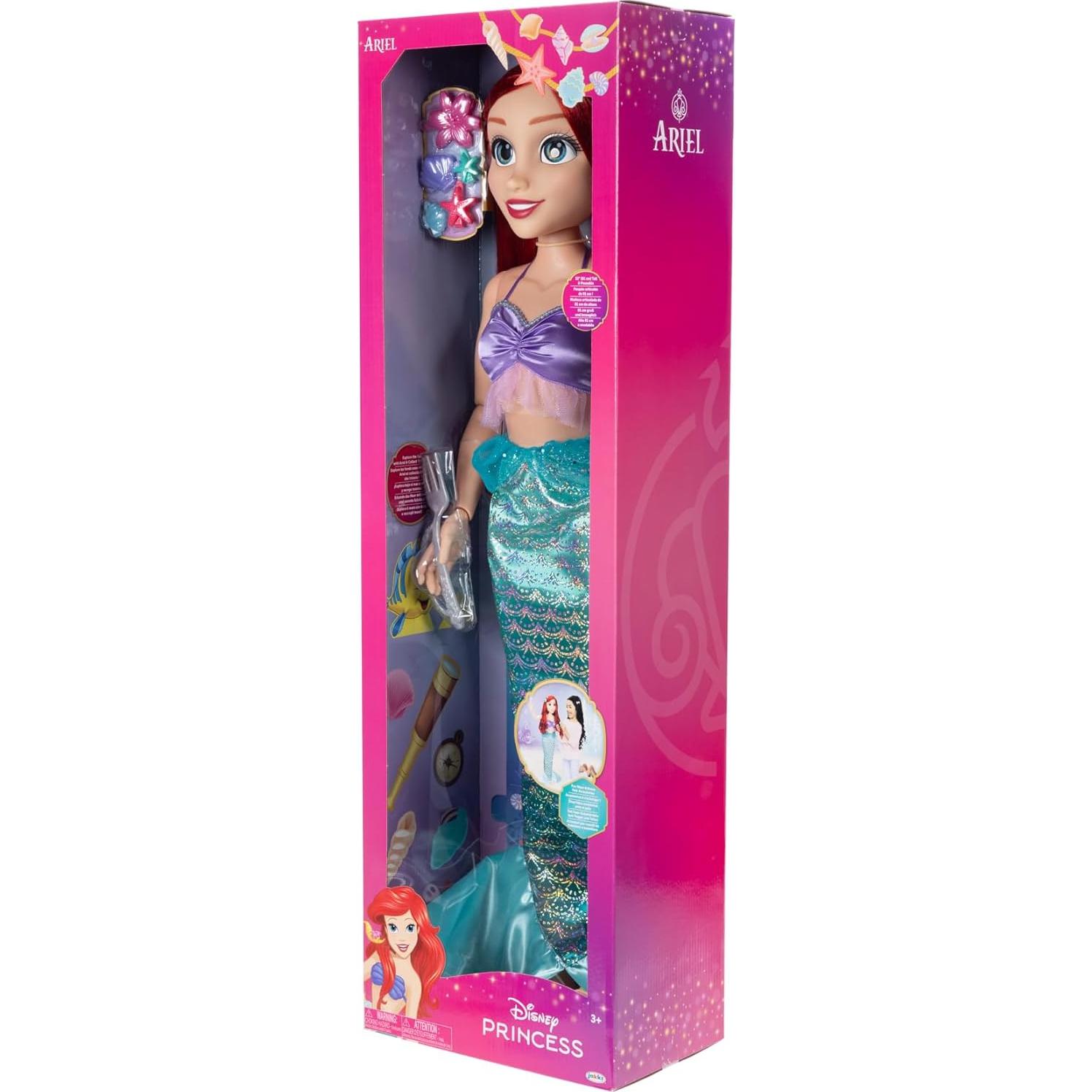 Muñeca Playdate Disney Princess Ariel 81 cm Articulada