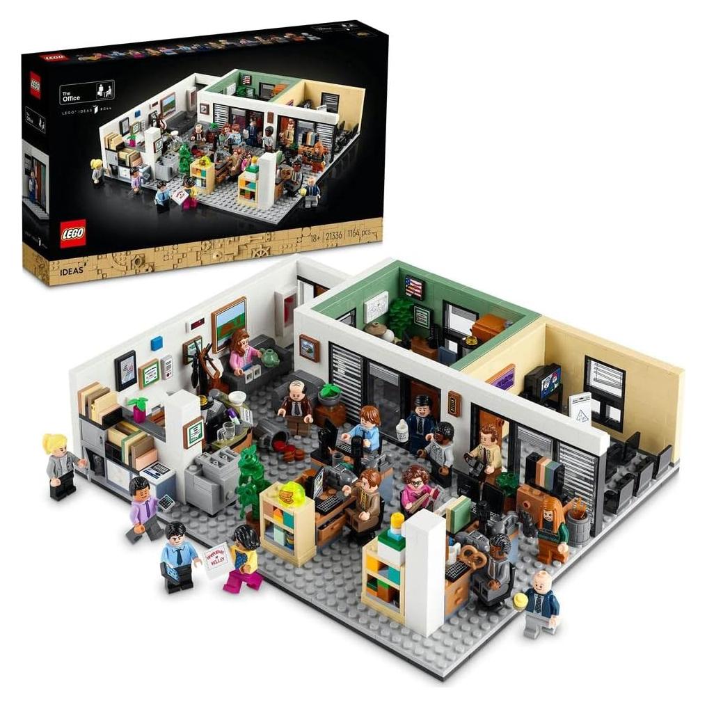 LEGO Ideas La Oficina 21336 - Set de 1164 Piezas