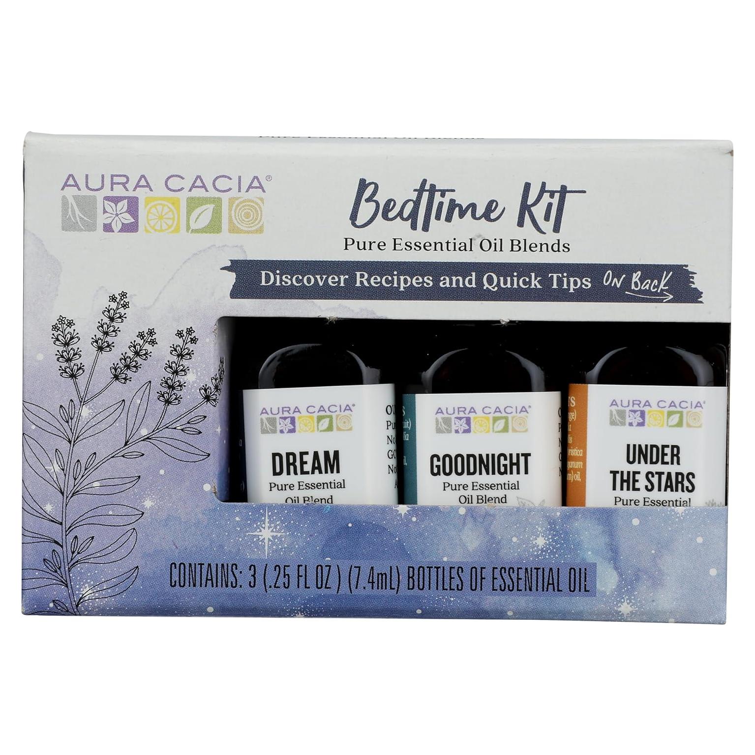 Kit de Aceites Esenciales Aura Cacia para Dormir 21.26 ml