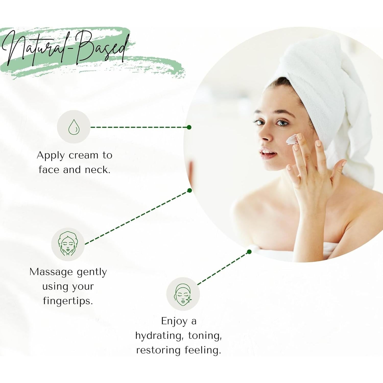 Crema Facial Merja 50ml - Hidratante con Colágeno y Aceites Esenciales