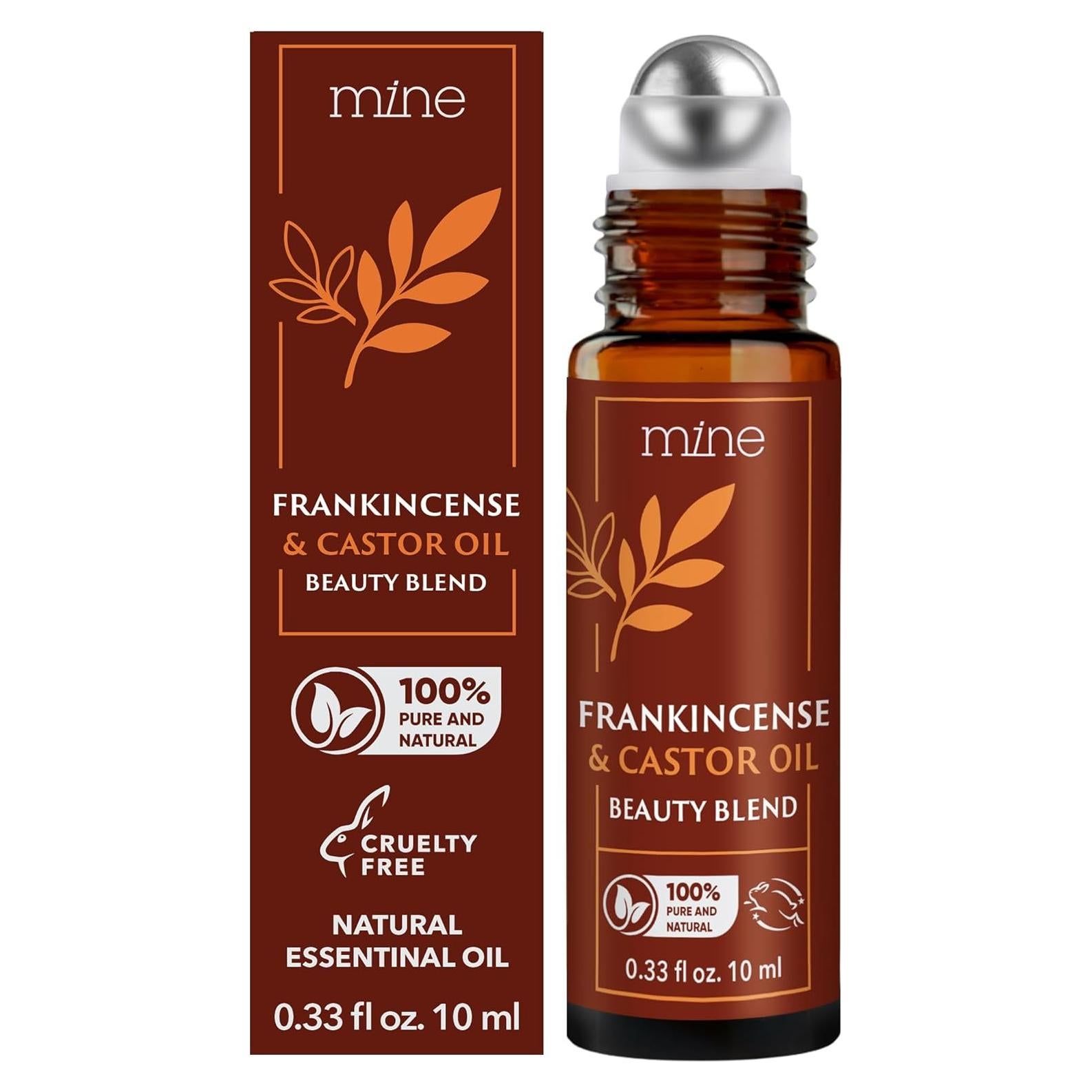 Aceite de Ricino y Incienso Roll On Mine 50g - Hidratante Ojos