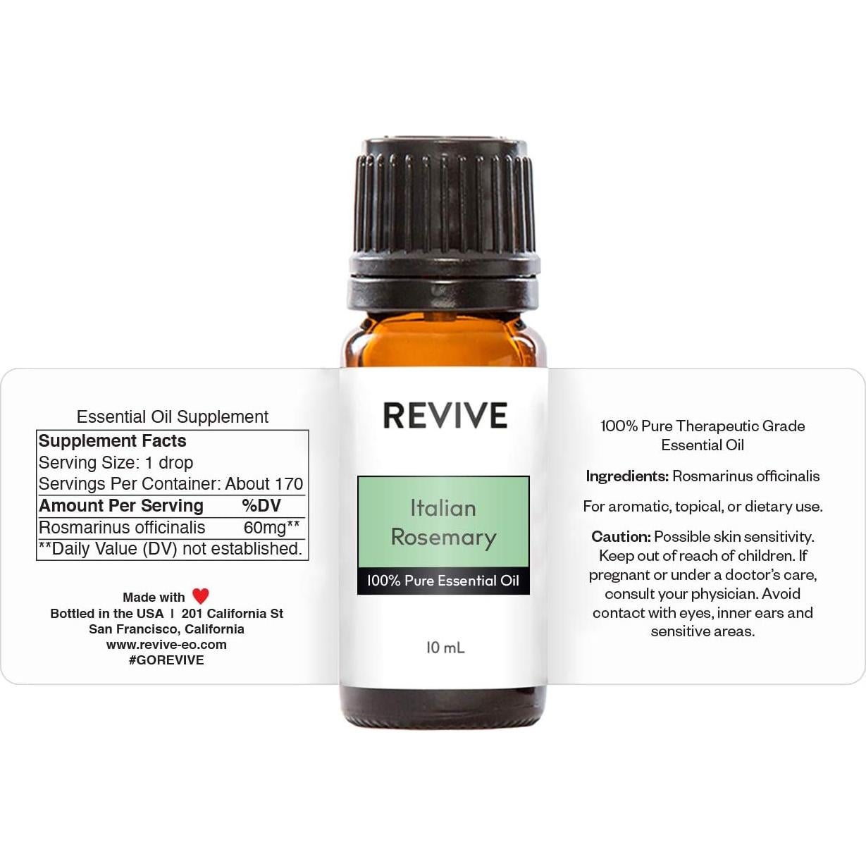 Aceite Esencial de Romero Italiano REVIVE 100% Puro 30ml