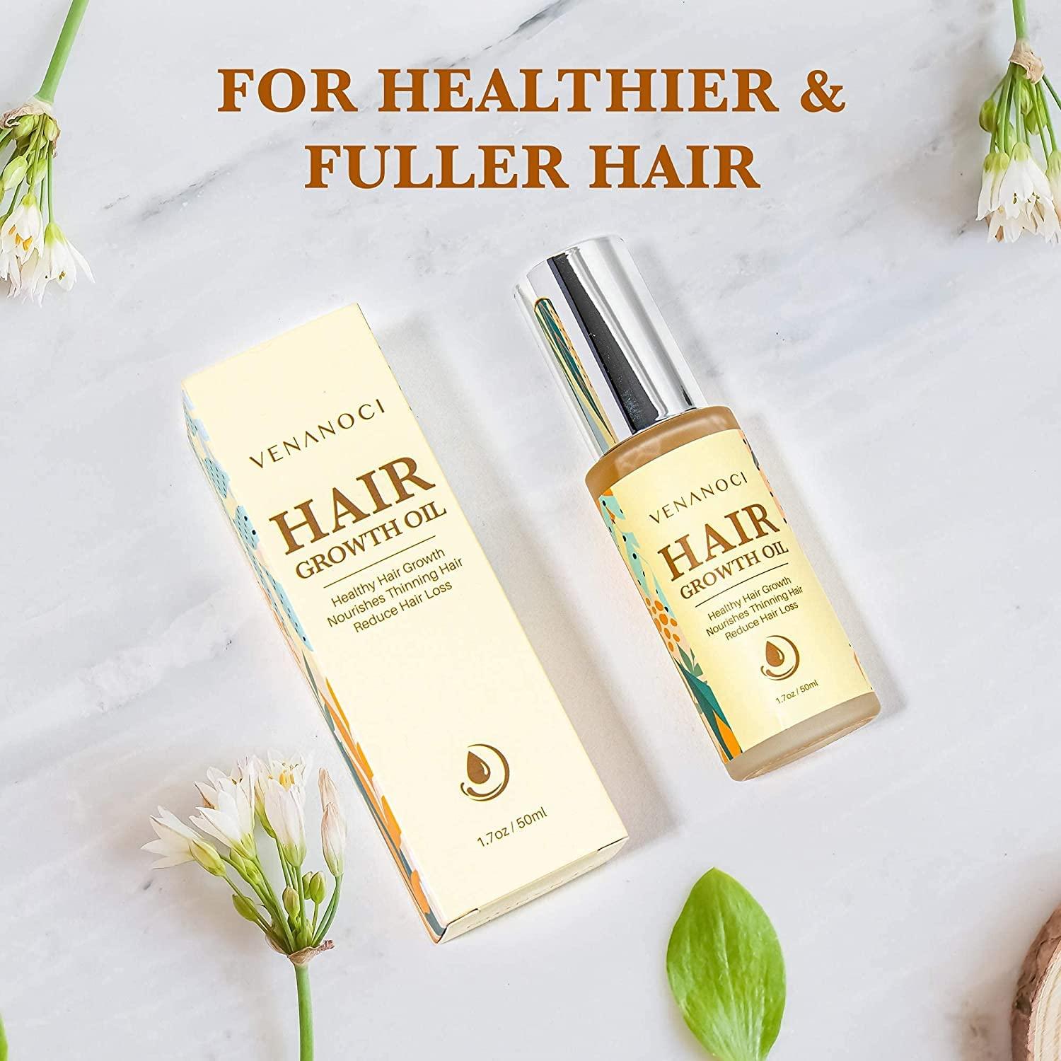 Aceite Crecimiento Cabello Biotina y Romero 50 ml - Tratamiento Anti Pérdida