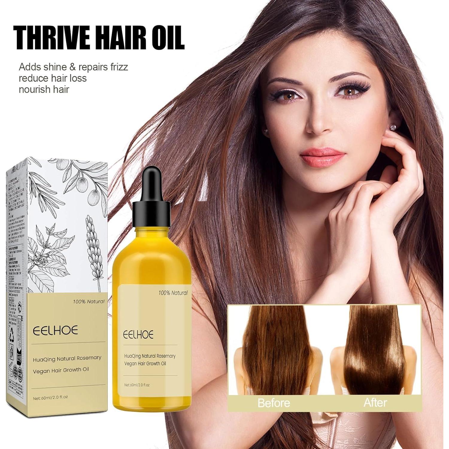 Aceite de Crecimiento Capilar Eelhoe 180ml Orgánico Romero