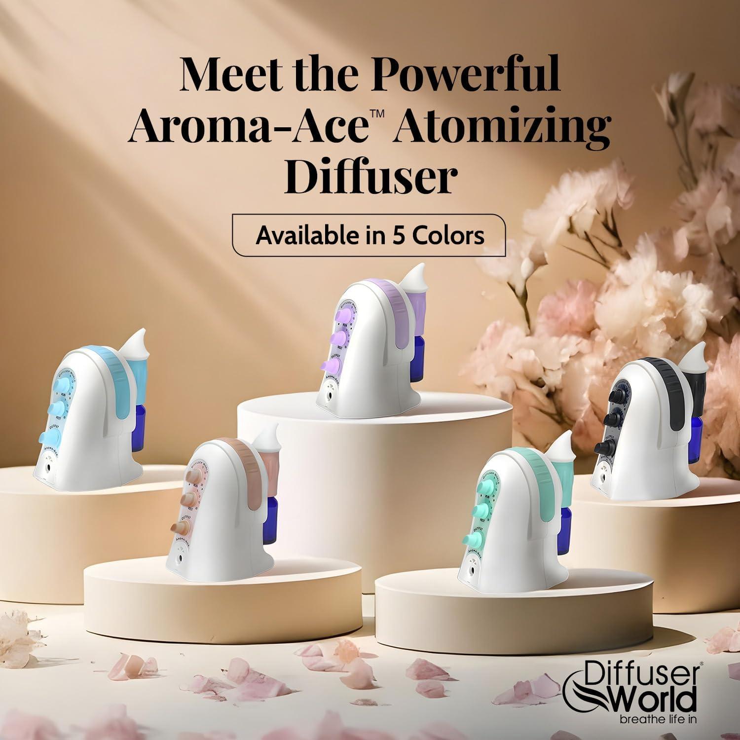 Difusor de Aromas Sin Agua Diffuser World Negro 110V