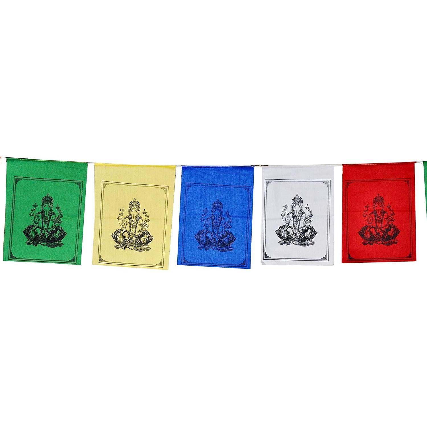 Banderas de Oración Tibetanas Mandala Crafts 1.5m Algodón