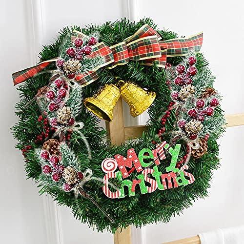 Ramas de Pino Perpetuo con Berries Rojas MEMOVAN 8pcs