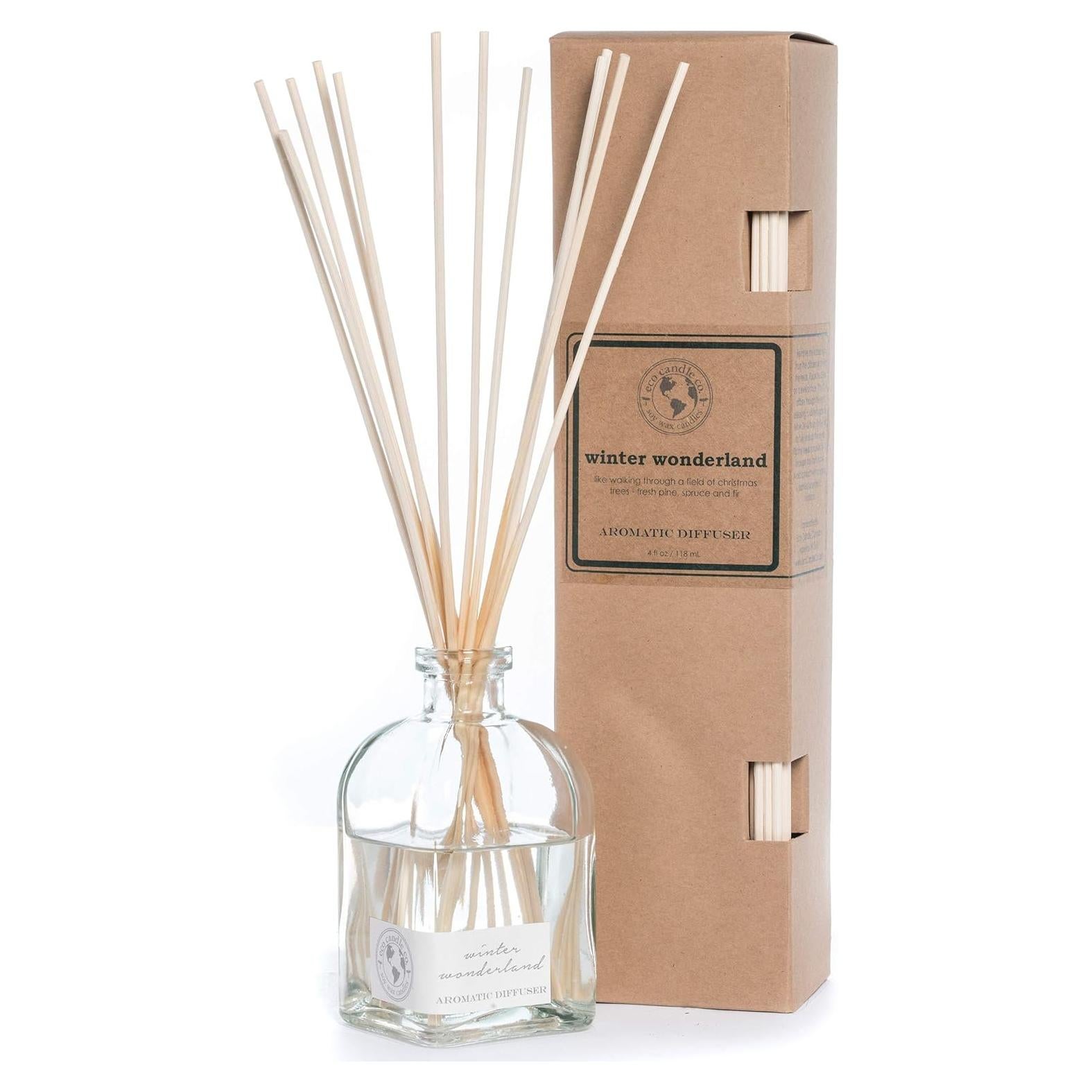 Difusor de Varillas Eco Candle Co. Maravilla Invernal 113 ml