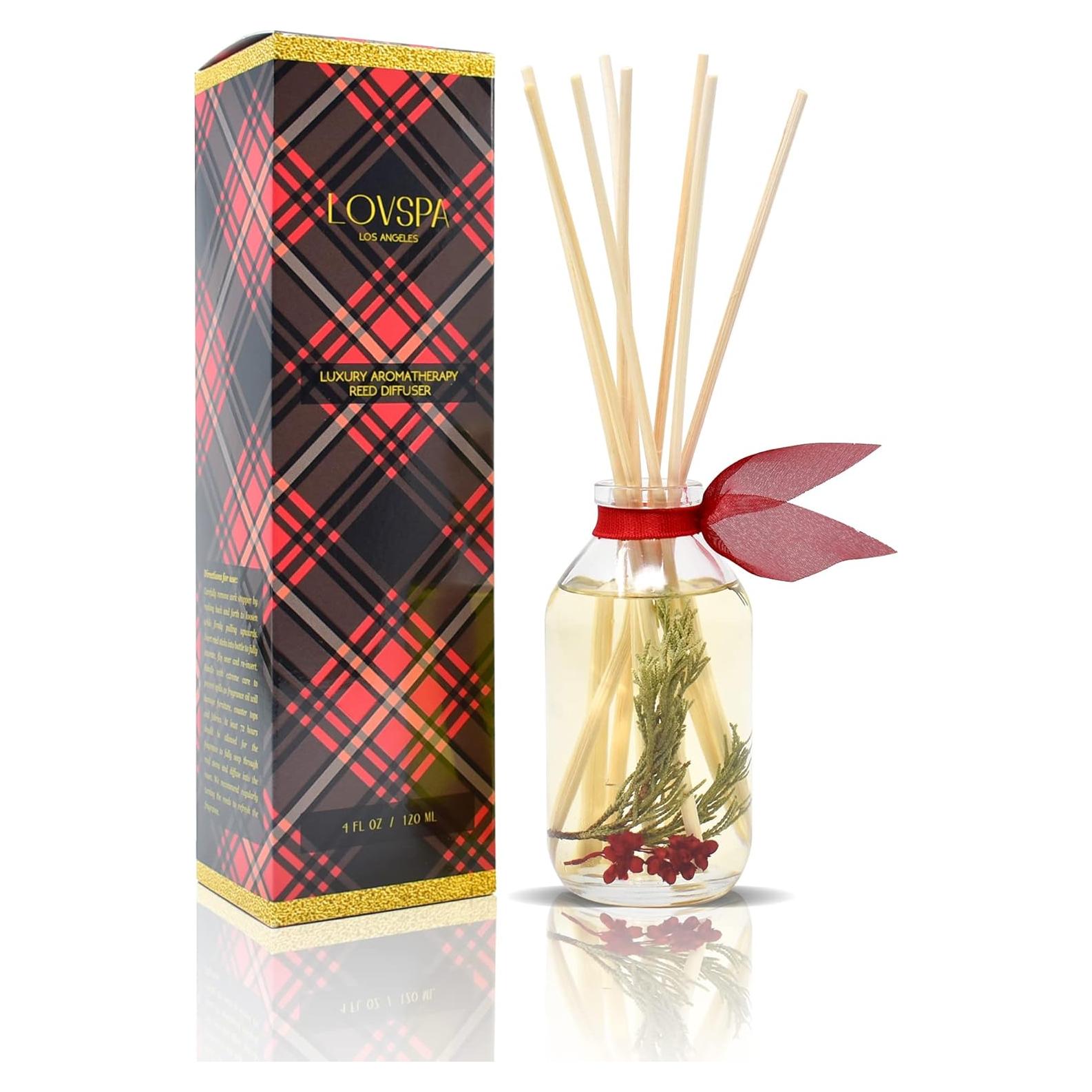 Difusor de Varillas LOVSPA 118ml Abeto de Baya de Invierno