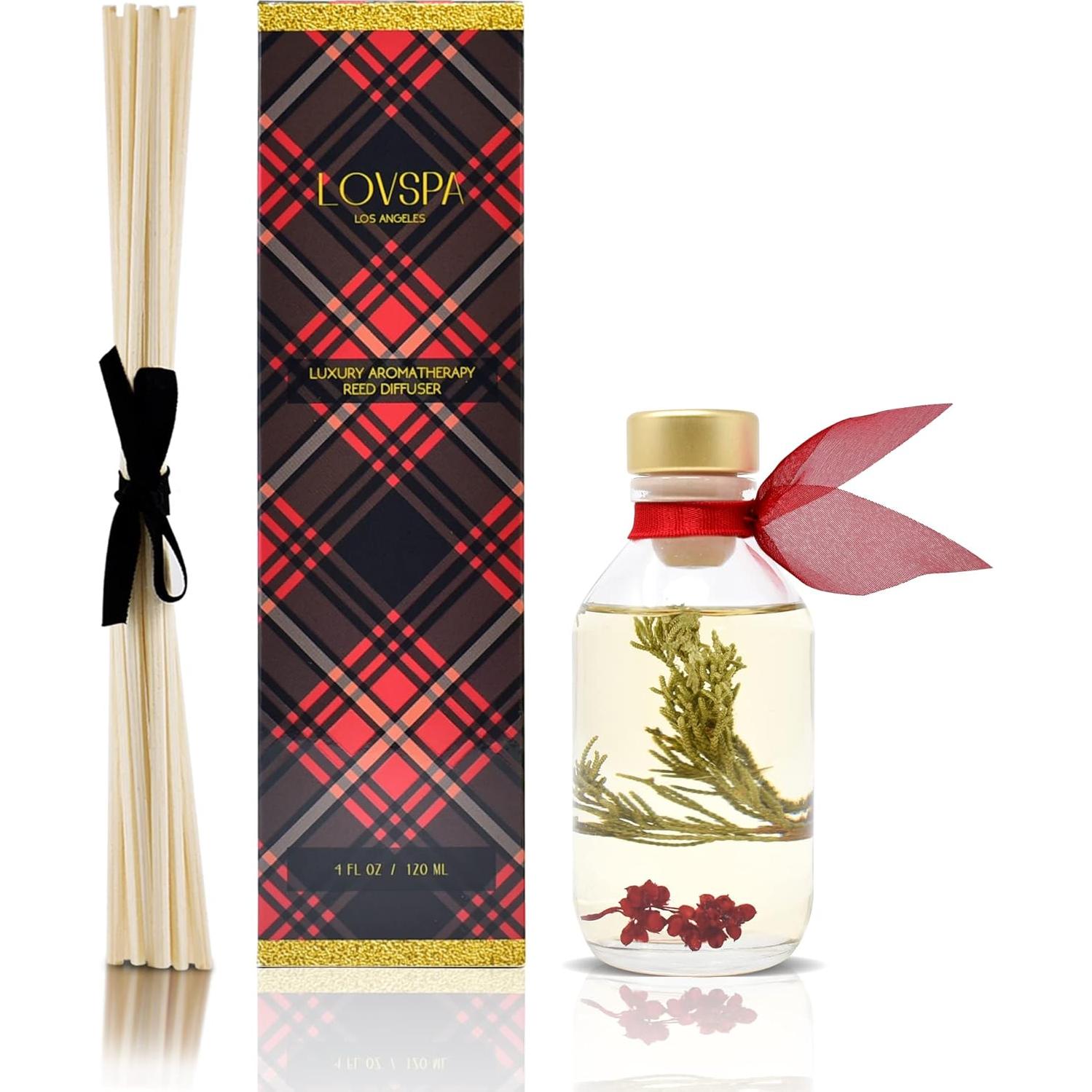 Difusor de Varillas LOVSPA 118ml Abeto de Baya de Invierno