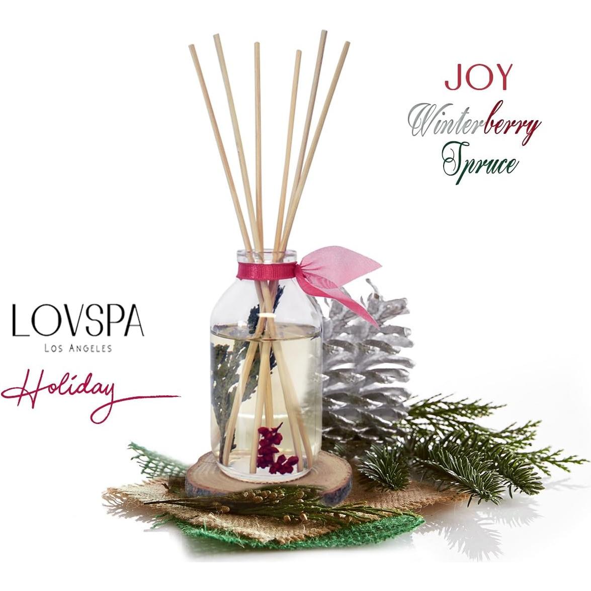 Difusor de Varillas LOVSPA 118ml Abeto de Baya de Invierno