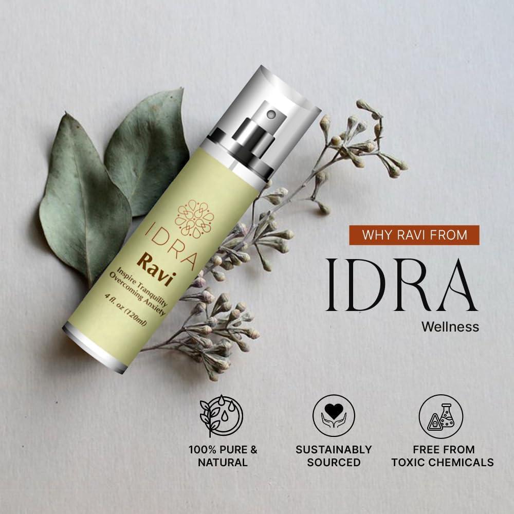 Mezcla de Aceite Esencial Idra Ravi 120ML Aromaterapia Orgánica