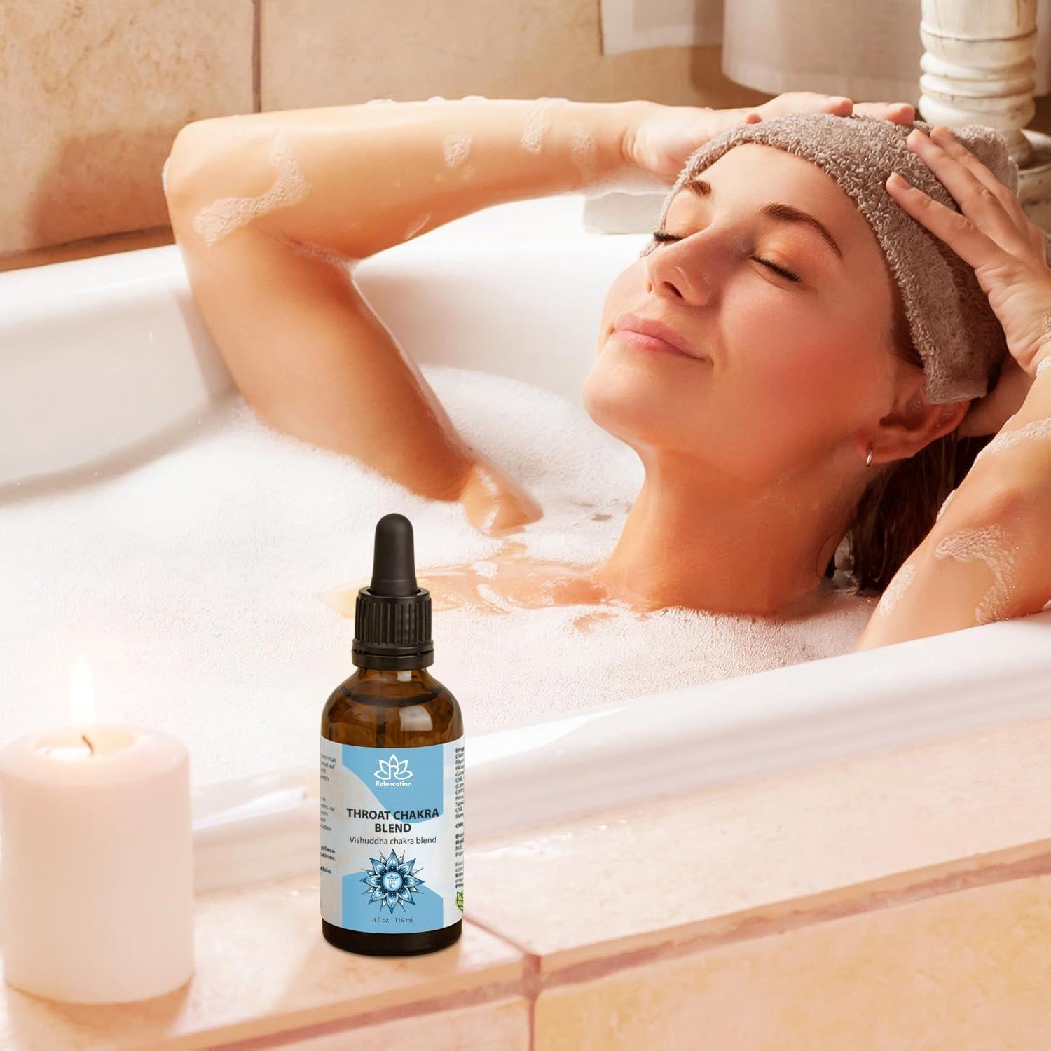 Aceite Botánico Relaxcation para Chakra de la Garganta 59 ml